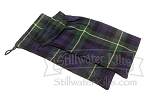 Small Tartan Drawstring Bag 2-PACK