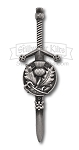 Deluxe Scottish Thistle Sword Kilt Pin
