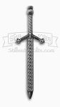  Deluxe Celtic Knot Sword Kilt Pin