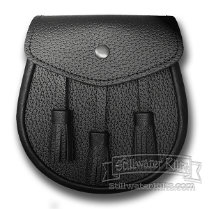Top-quality leather sporran 